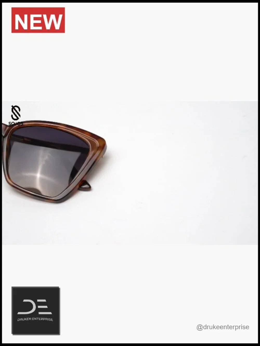 Polarized Cat Eye Sunglasses UV400 Protection Oversized Square